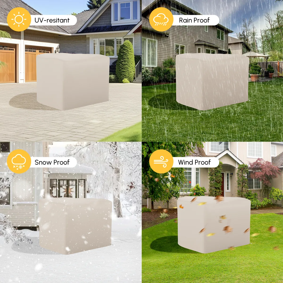 Costra 600D Tough Canvas Waterproof Outdoor Chair Covers — image 5