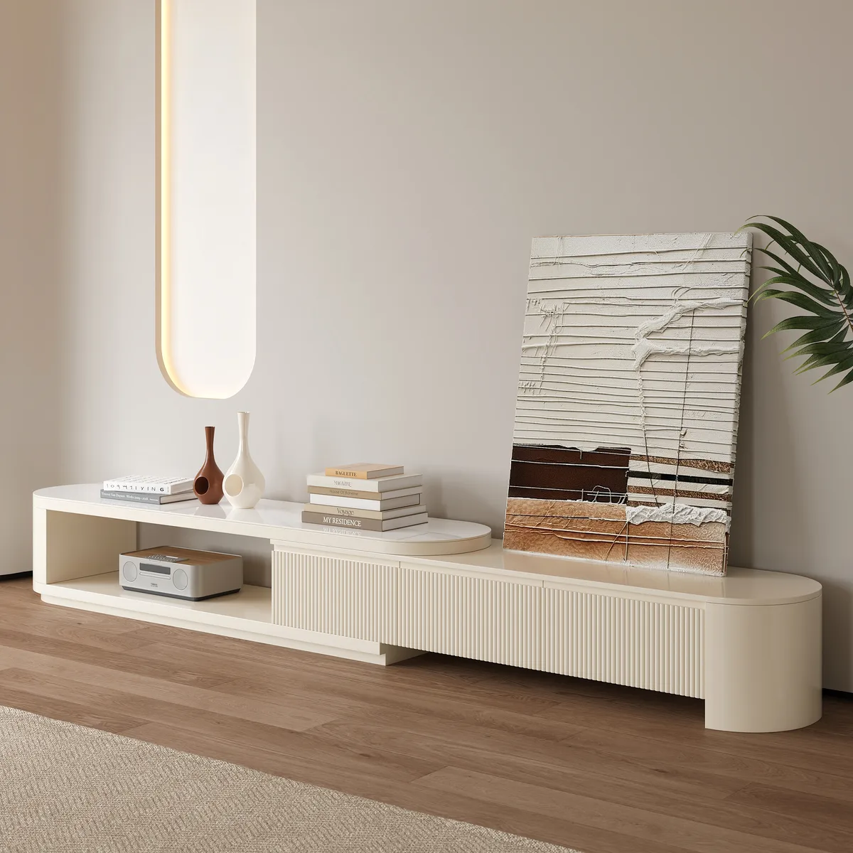 Velar 71" Extendable TV Stand & Coffee Table Set — image 4