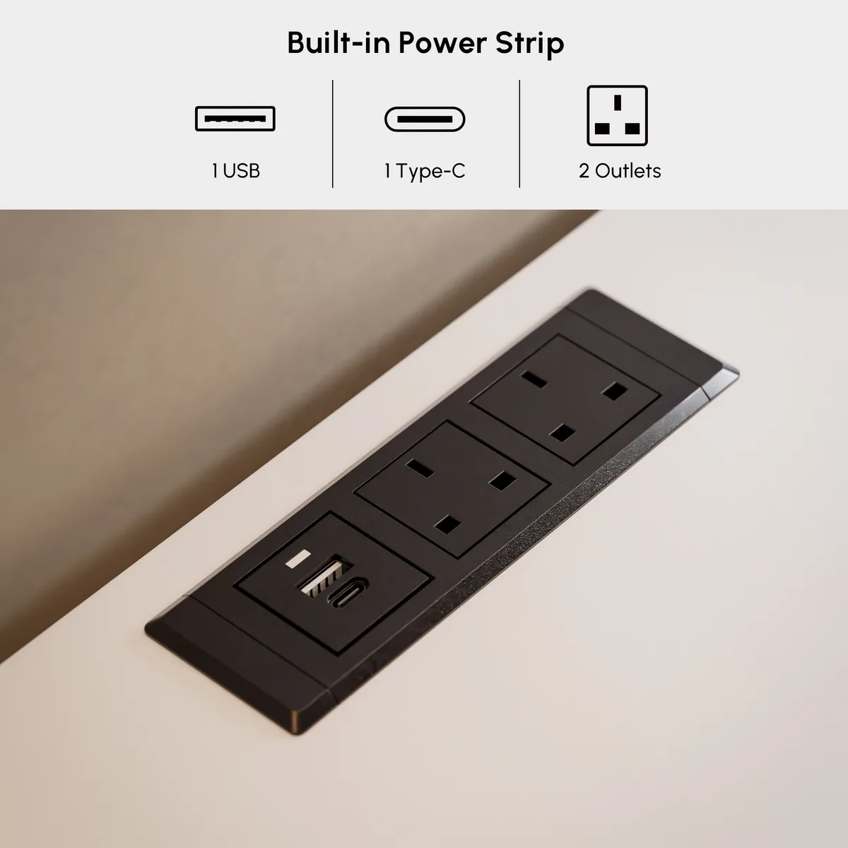Lumio 47" LED 6-Drawer Dresser with Charging Station — image 19