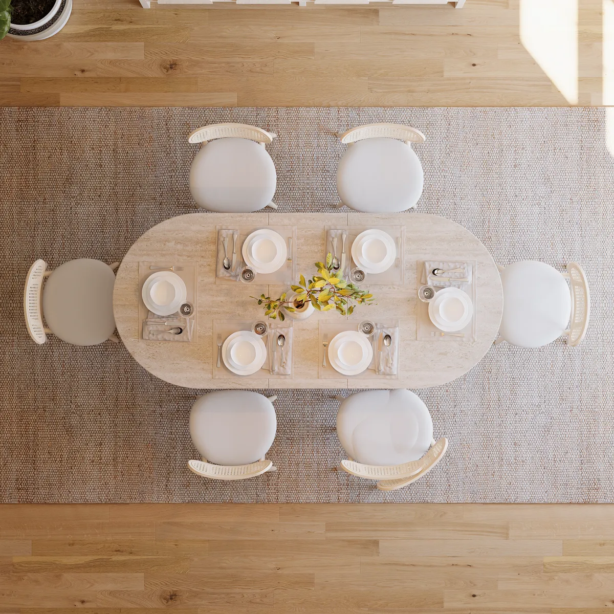 79''-95'' Oval Dining Table — image 6