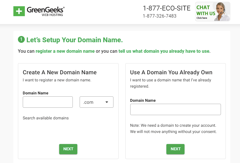 Order Form GreenGeeks® 2
