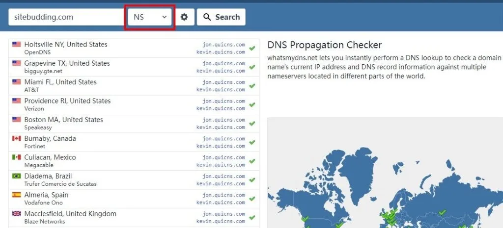 DNS Checker DN