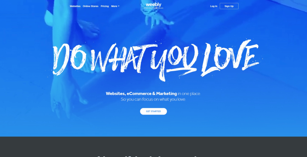 saas website builder online for ecommerce - Weebly