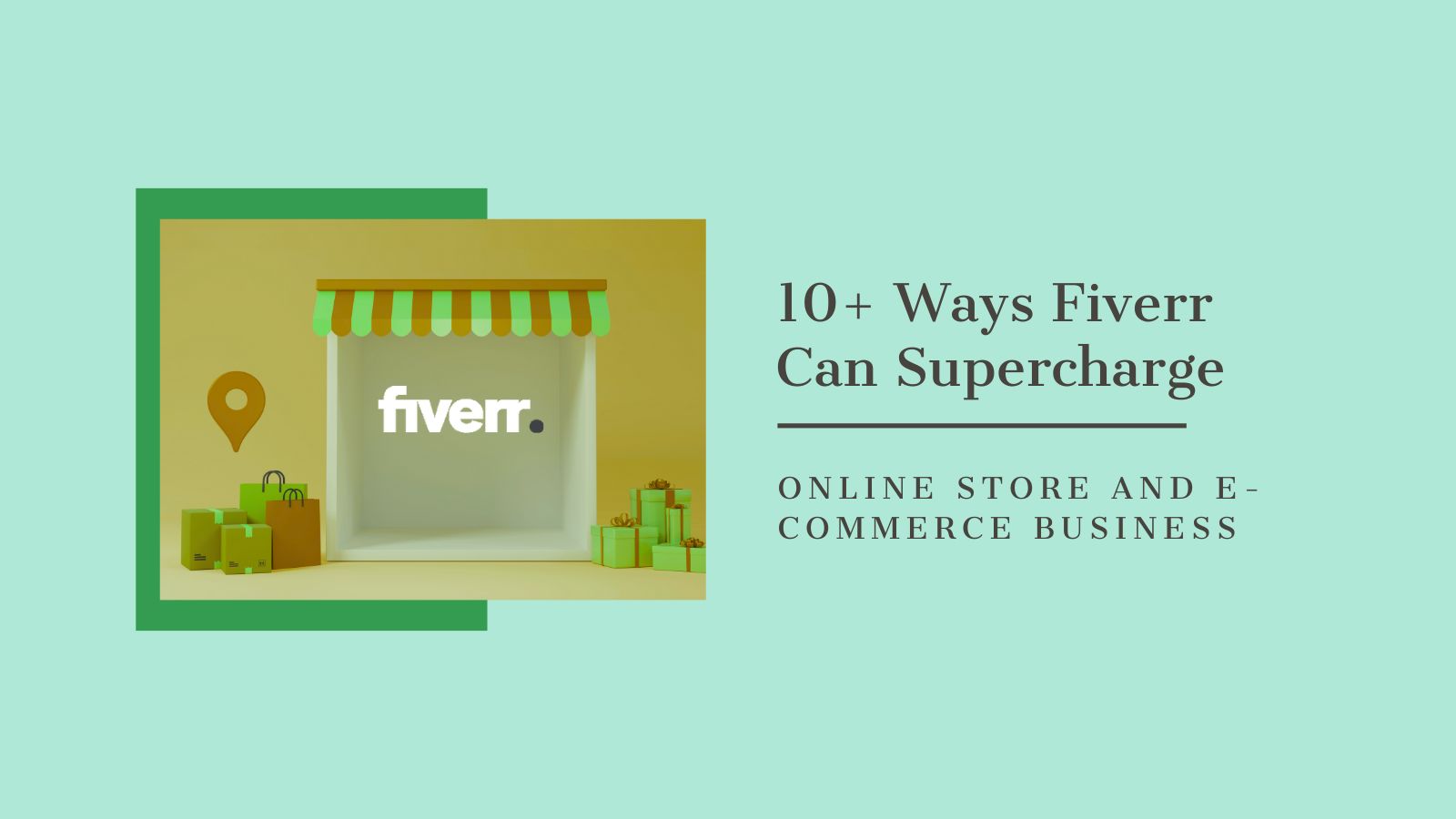 Fiverr for online store