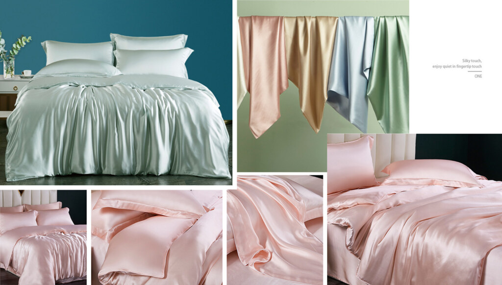 silk duvet set