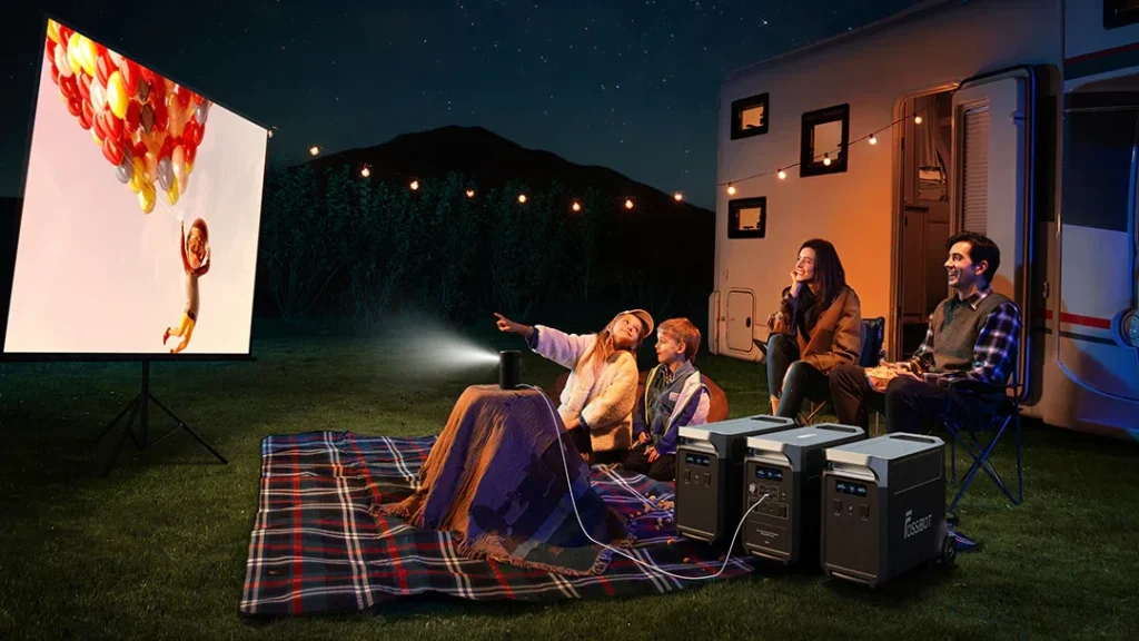 portable power station uses for movie