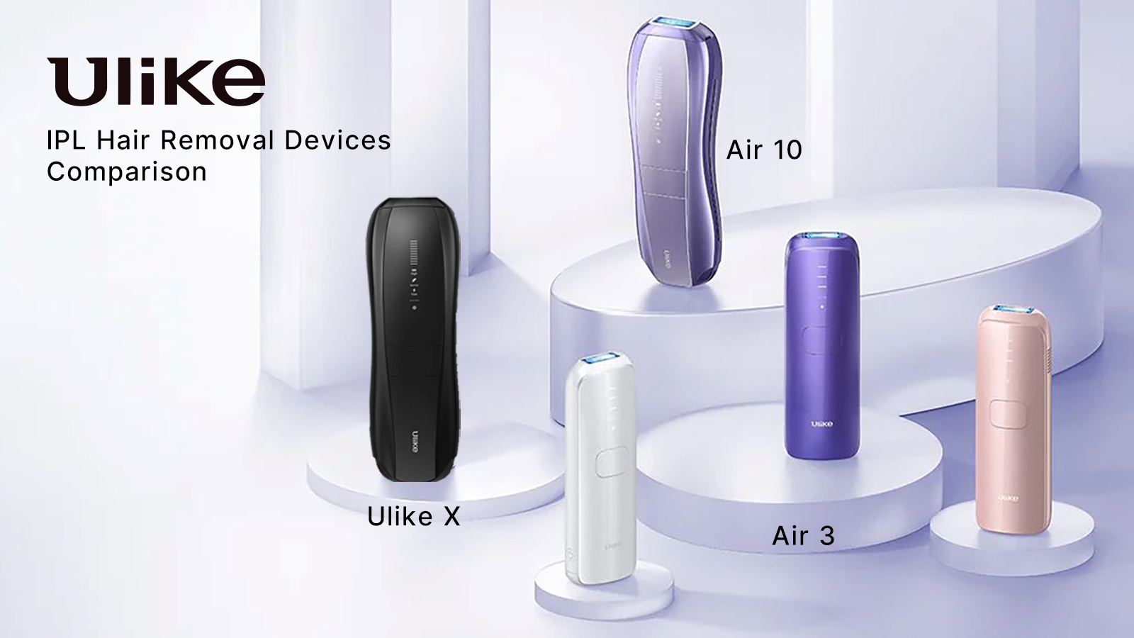 Ulike IPL Hair Removal Devices Comparison