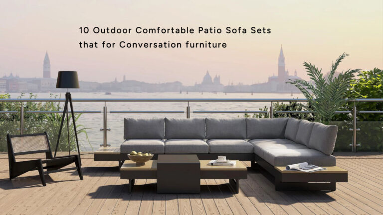 10 Comfortable Patio Sofa Sets